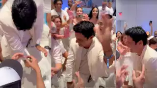 Chayanne  perrea en la fiesta de revelación de género de Lele Pons y Guaynaa