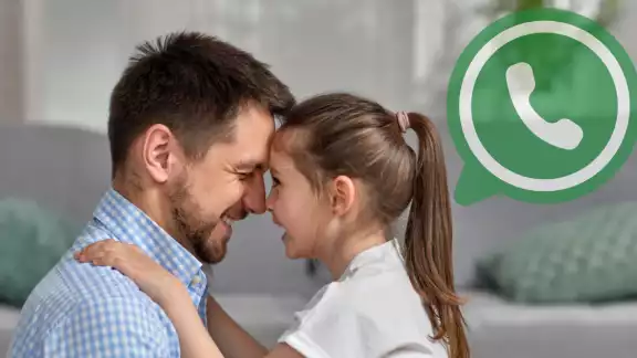 Celebra a papá con un lindo mensaje por whatsapp Celebra a papá con un lindo mensaje por whatsapp
