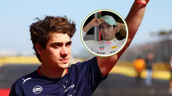 Franco Colapinto estaría ocupando el asiento de Checo Pérez, los rumores crecen