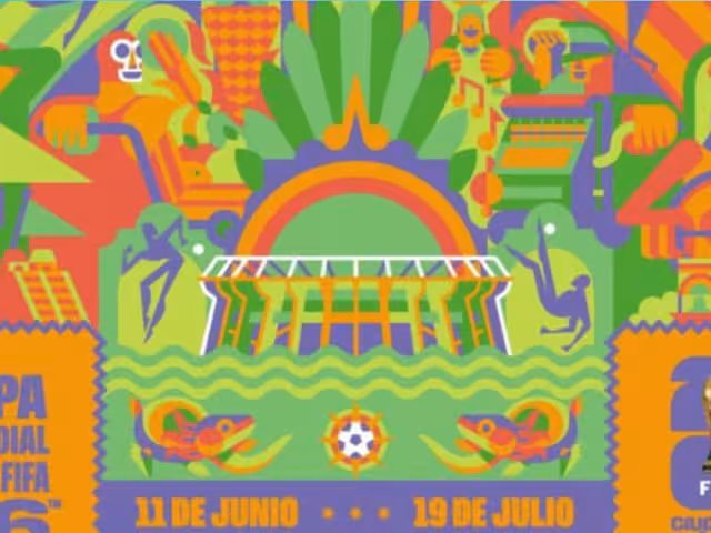 El cártel de la Copa del Mundo 2026 en la CDMX