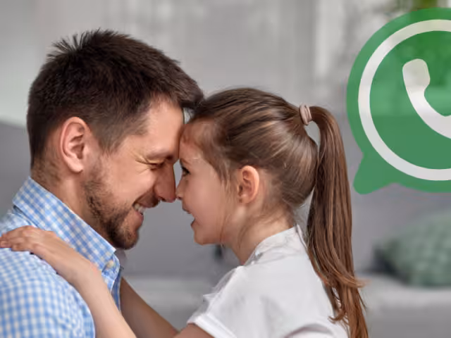 Celebra a papá con un lindo mensaje por whatsapp