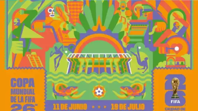 El cártel de la Copa del Mundo 2026 en la CDMX