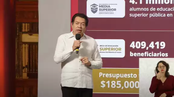 SEP anuncia presupuesto histórico para 2026 y apertura de becas Rita Cetina para secundaria SEP anuncia presupuesto histórico para 2026 y apertura de becas Rita Cetina para secundaria