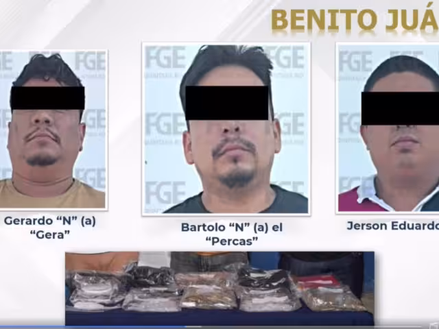 Los presuntos, también cobraba cuotas a negociaciones como taquerías nocturnas de la avenida Yaxchilán, donde les exigían a los comerciantes el pago de dos mil pesos semanales