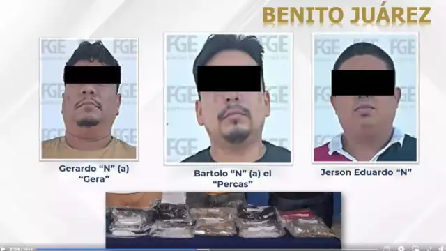 Los presuntos, también cobraba cuotas a negociaciones como taquerías nocturnas de la avenida Yaxchilán, donde les exigían a los comerciantes el pago de dos mil pesos semanales