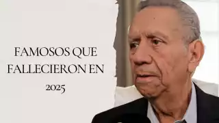 Famosos fallecidos en 2025: Lista completa de personalidades que murieron este año 