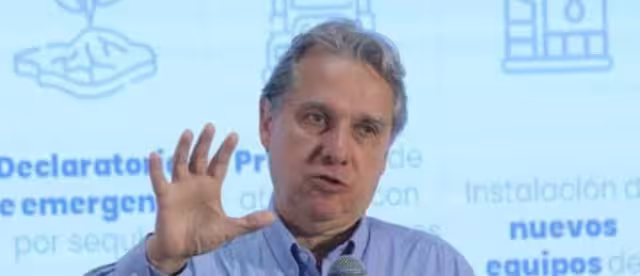 Juan Ignacio Barragán, director de Agua y Drenaje de Monterrey