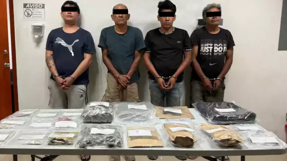 Fueron nueve personas detenidas por narcomenudeo las que presentó la Fiscalía.