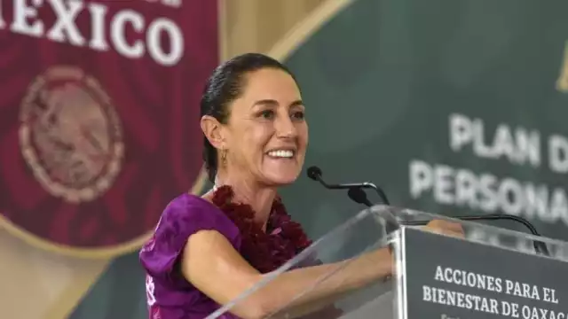 Un sismo de magnitud 4.4 se registró mientras Claudia sheinbaum daba su discurso en Huatulco, Oaxaca