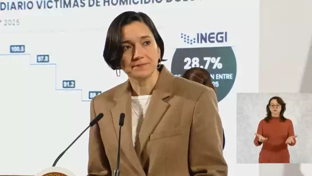 Marcela Figueroa Franco, titular del Secretariado Ejecutivo del Sistema Nacional de Seguridad Pública
