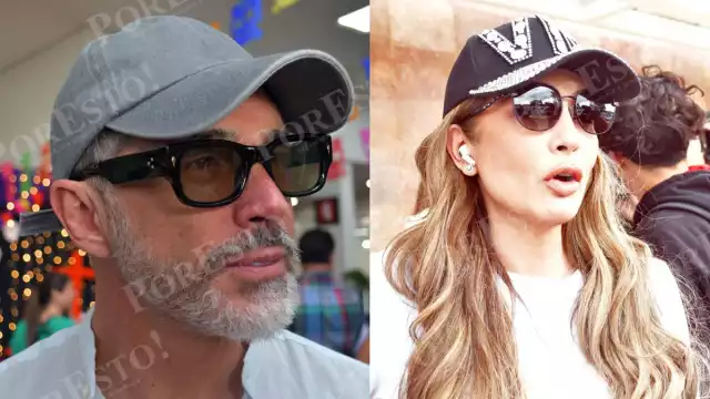 Sergio Mayer y Pati Navidad visitan Campeche y se roban las miradas en el aeropuerto