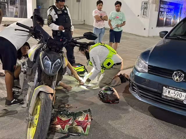 Por fortuna el responsable aceptó su culpa