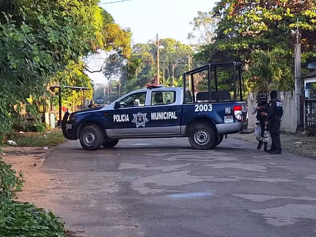 La persona víctima del ataque sufrió una lesión en sus extremidades inferiores
