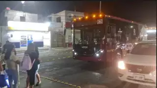 Bloquean avenida Gobernadores por quejas contra el servicio de transporte Ko’ox en Campeche
