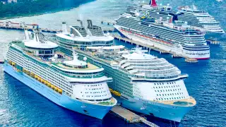 Cozumel “arrasa" como  uno de los destinos con más arribos de cruceros en el mundo