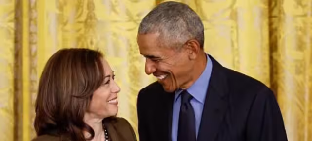 El matrimonio Obama expresó su respaldo a la candidatura de Kamala Harris a la presidencia de Estados Unidos