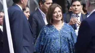 INE exige que se eliminen manifestaciones contra Morena en el Tercer Debate Presidencial