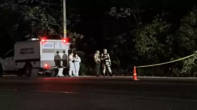 Servicios Periciales arribó al sitio del accidente para investigar los hechos en Cancún