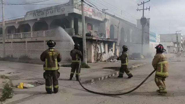 El incendio en los edificios abandonados se debió a un corto circuito