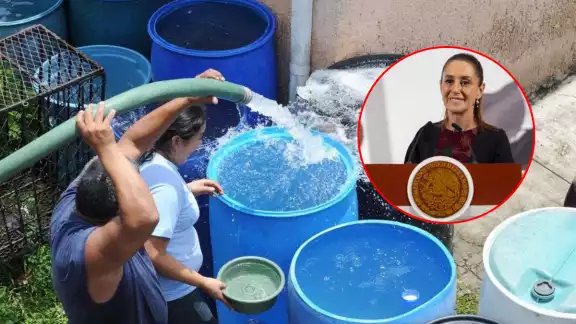 Claudia Sheinbaum proyecta programas de conservación y tratamiento del agua para 2026. Claudia Sheinbaum proyecta programas de conservación y tratamiento del agua para 2026.