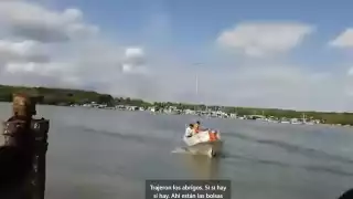 Rescatan en Ciudad del Carmen a pescadores tabasqueños desaparecidos