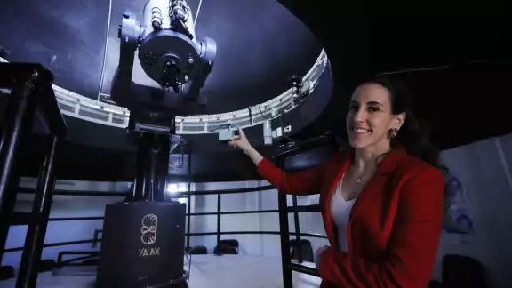 El planetario de la ciudad recibirá a 25 personas cada medio hora para la observación El planetario de la ciudad recibirá a 25 personas cada medio hora para la observación
