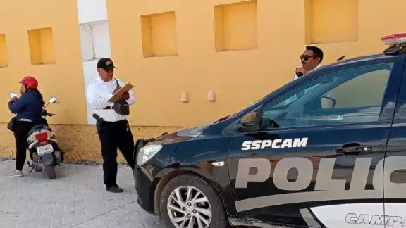 Agentes policiacos se hicieron cargo de las labores en Candelaria Agentes policiacos se hicieron cargo de las labores en Candelaria
