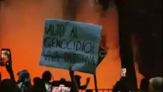 Violenta protesta en Embajada de Israel en México deja 6 policías heridos