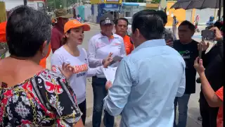Vecinos de Campeche encaran a la alcaldesa, Biby Rabelo, por abandono en servicios públicos e inseguridad