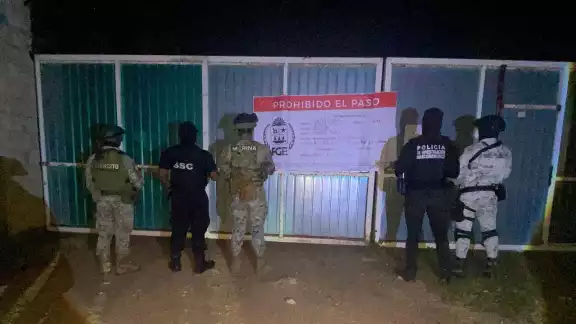 En los cateos también se aseguraron armas de fuego En los cateos también se aseguraron armas de fuego
