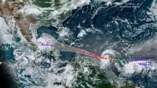 El huracán Beryl se intensificó a categoría 4
