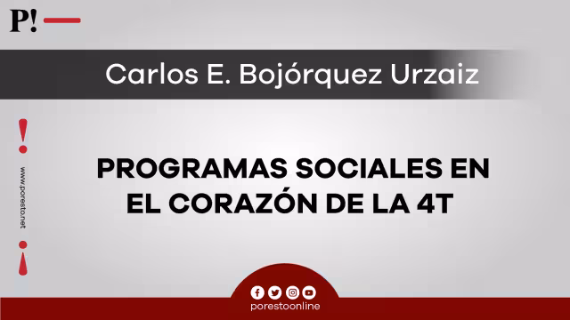 Programas sociales en el corazón de la 4T