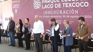 Inauguración del Parque Ecológico Lago de Texcoco. EN VIVO