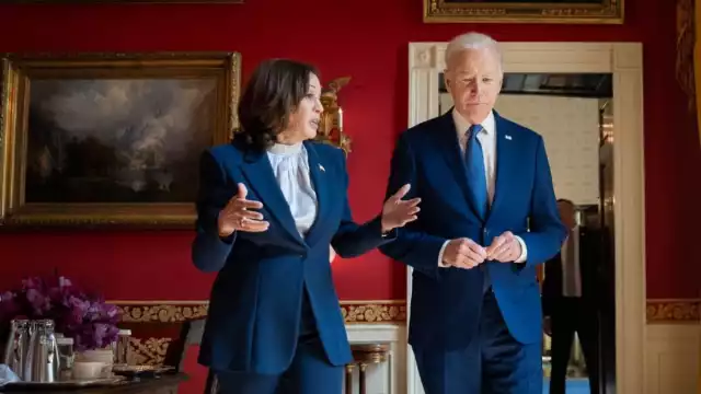 Kamala Harris y Joe Biden