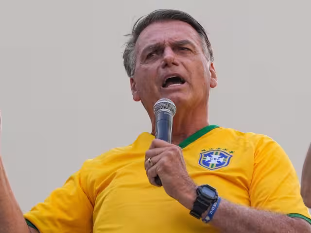 Jair Bolsonaro, expresidente de Brasil