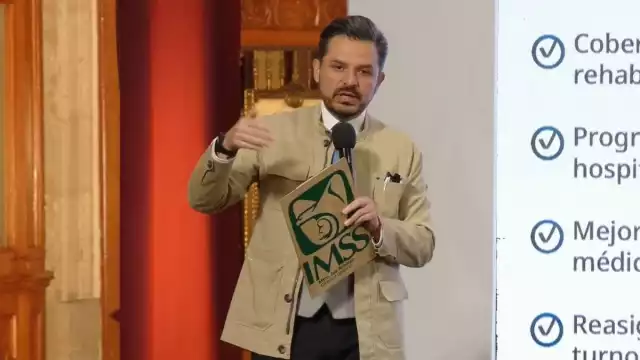 Zoé Robledo Aburto, director general del Instituto Mexicano del Seguro Social (IMSS)