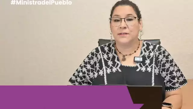 Lenia Batres aseguró que seguirá siendo la 'ministra del pueblo'.