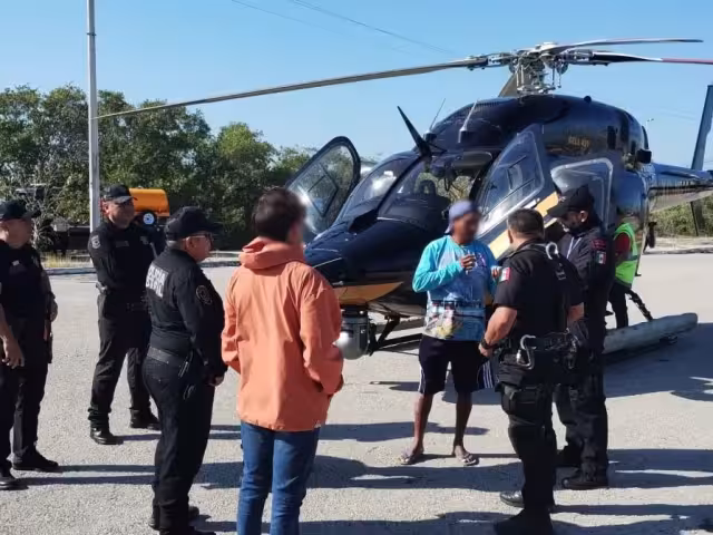 Hasta el momento se han recorrido 432 millas náuticas por mar