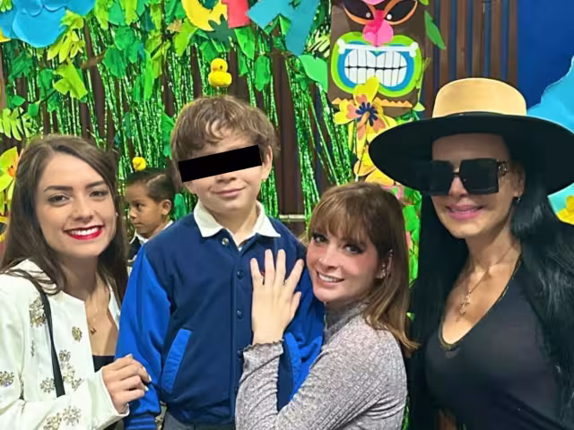 El nieto de Maribel Guardia estará con su abuela durante 90 dias