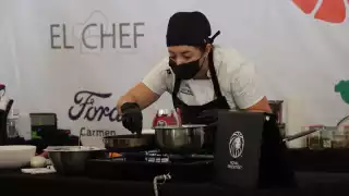  Félix Morán    se llevó el primer lugar del concurso “Delicias del Camarón”   