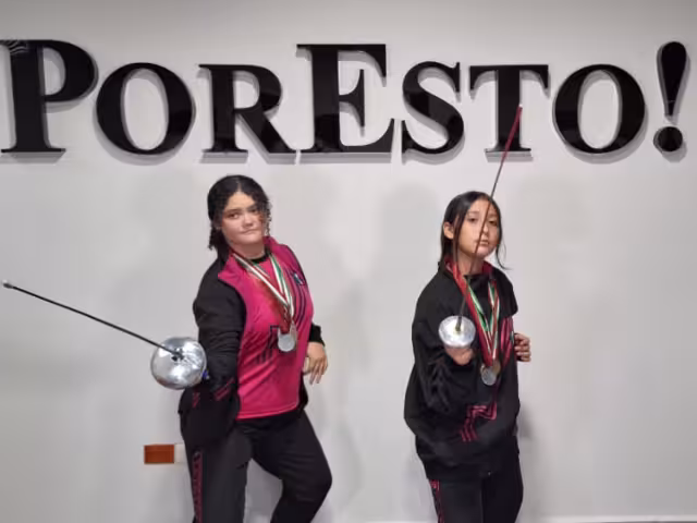 Ambas esgrimistas se dicen listas e inspiradas