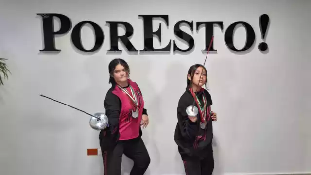 Ambas esgrimistas se dicen listas e inspiradas