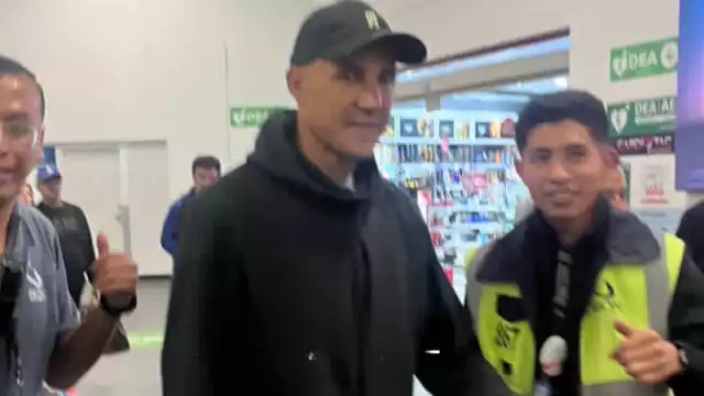 Solo algunos afortunados pudieron tomarse la foto del recuerdo con el portero