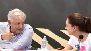 AMLO asegura en Sonora que Claudia Sheinbaum va a ser una gran presidenta