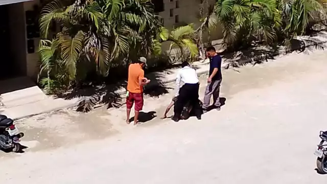 Vecinos de Tulum detienen a ladrón por un intento de robo