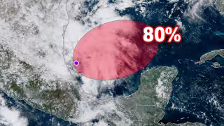 Alerta en el Golfo de México: Posible ciclón alcanza 80% de desarrollo; ¿cuál es el riesgo para Campeche?