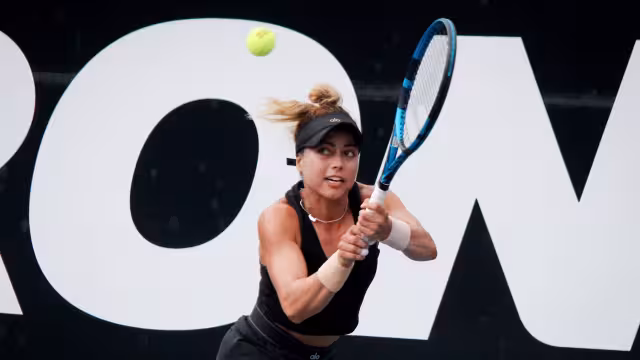 El clima afectó a ambas jugadoras