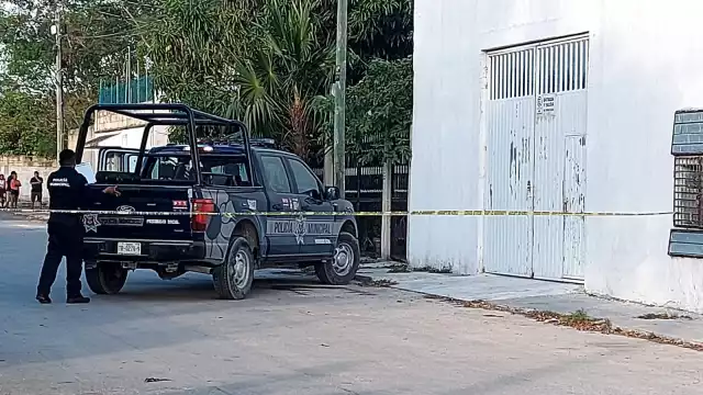 Los elementos de las fuerzas armadas llegaron al domicilio del atentado.