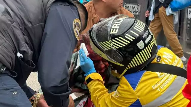 Este jueves se registró una riña entre sindicalizdos de Pemex en su sede en la Alcaldía Cuauhtémoc de la CDMX