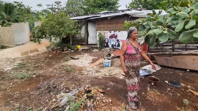 Los mayores problemas que enfrentan las personas es estar propensas a enfermarse, la pérdida de sus pertenencias por la humedad y los techos 
de lámina que se les vuelan, sin que reciban ninguna ayuda del Ayuntamiento o Estado; además, sus calles se vuelven lodazales